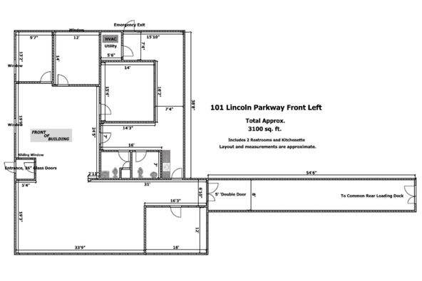 Front Left Offices